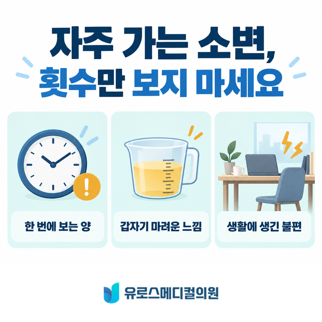강남남성빈뇨, 커피 때문일까요? 배뇨일지로 살펴볼 생활습관과 진료 신호 썸네일
