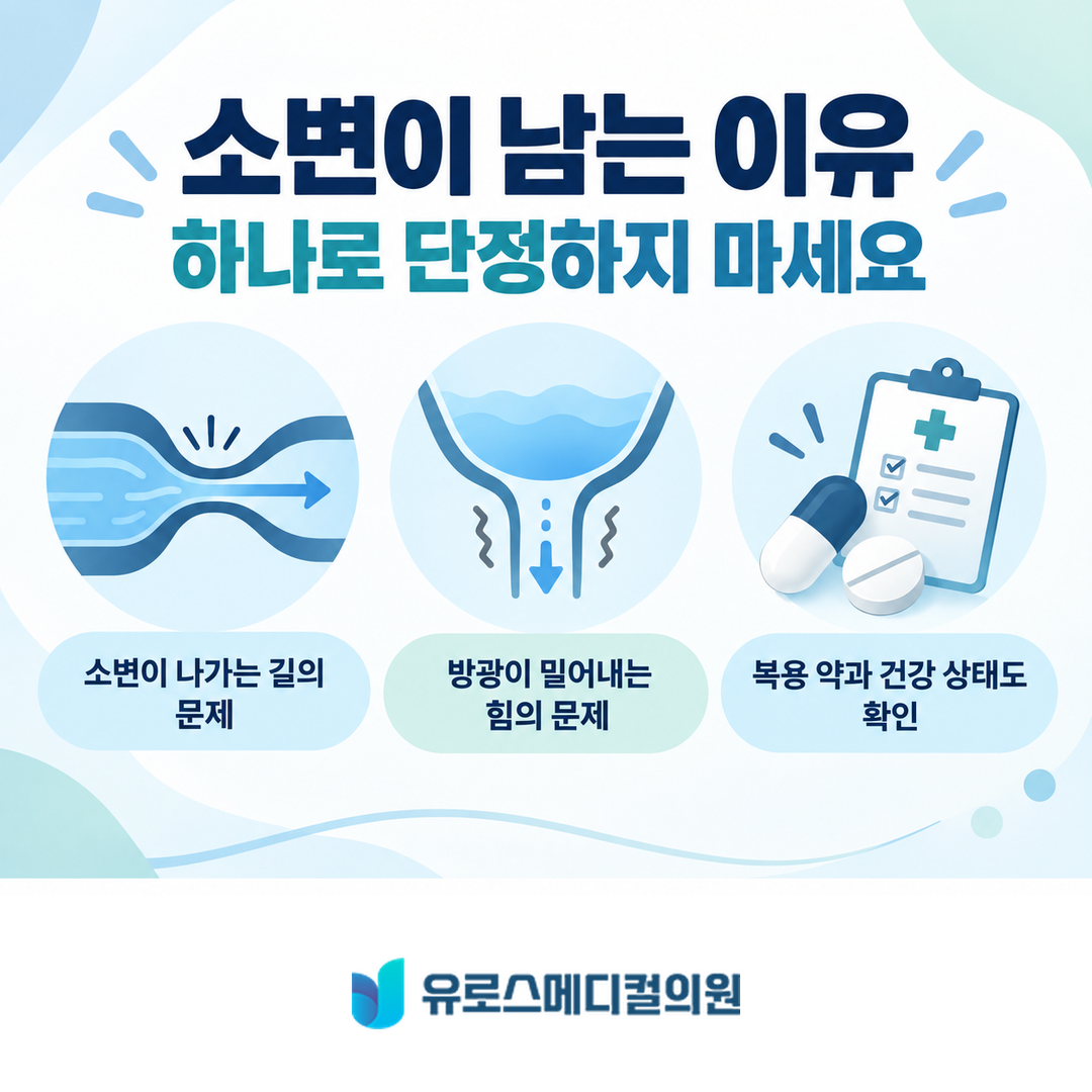 전립선만의 문제일까요?